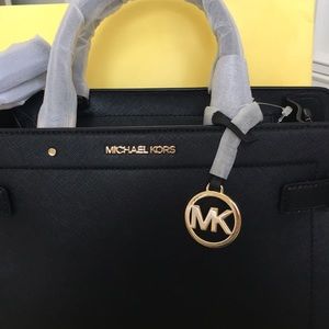 Michael Kors Medium Saffiano Leather Satchel